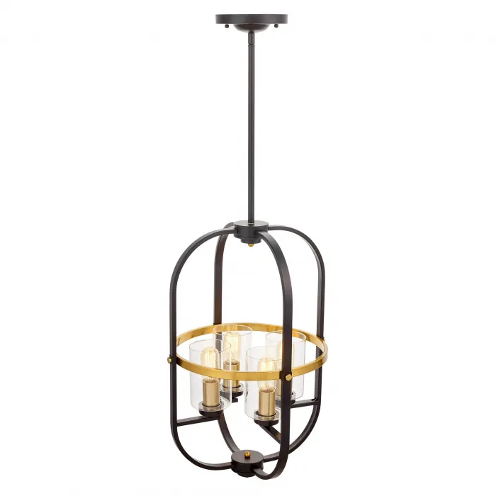 Подвесной светильник Lumina Deco Monterey LDP 1141-4 BK+MD от ImperiumLoft