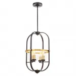 Подвесной светильник Lumina Deco Monterey LDP 1141-4 BK+MD от ImperiumLoft