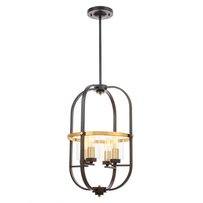 Подвесной светильник Lumina Deco Monterey LDP 1141-4 BK+MD от ImperiumLoft