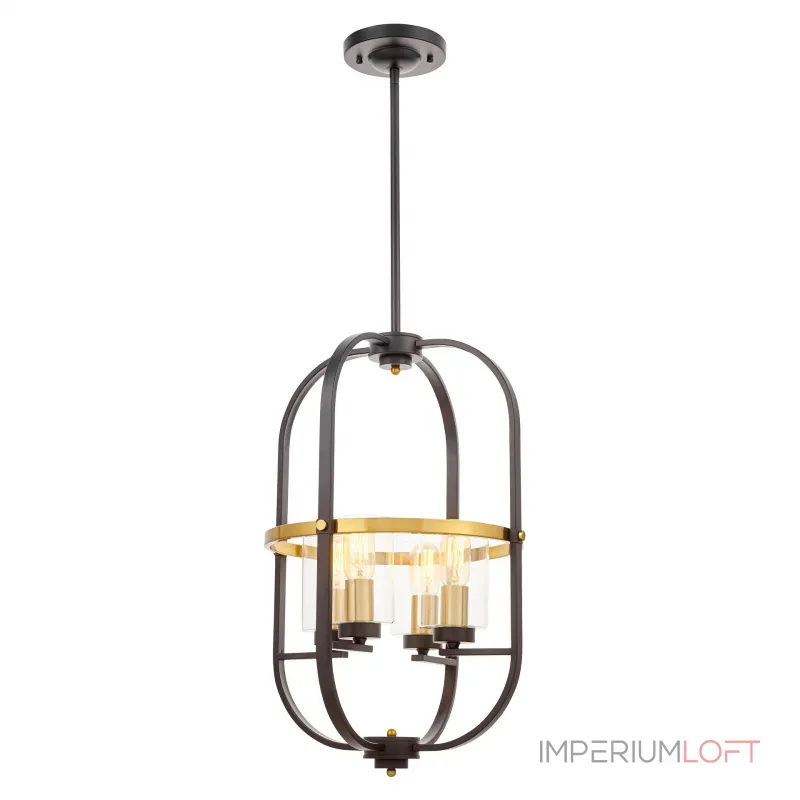 Подвесной светильник Lumina Deco Monterey LDP 1141-4 BK+MD