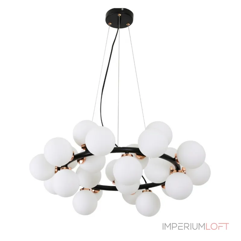 Подвесная люстра Lumina Deco Marsiada LDP 6033-25 BK+MD