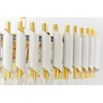 Хрустальная подвесная люстра Lumina Deco Funneli LDP 6003-500 WT+F.GD от ImperiumLoft