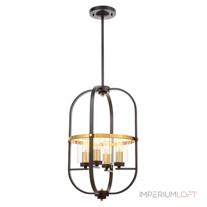 Подвесной светильник Lumina Deco Monterey LDP 1141-4 BK+MD