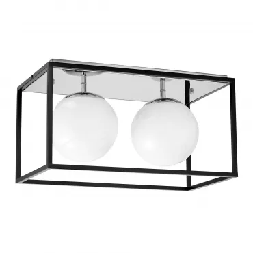 Потолочный светильник Lumina Deco Maldini LDC 8060-2 CHR+BK от ImperiumLoft