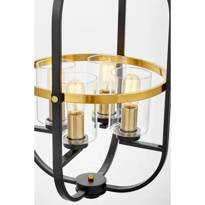 Подвесной светильник Lumina Deco Monterey LDP 1141-4 BK+MD от ImperiumLoft