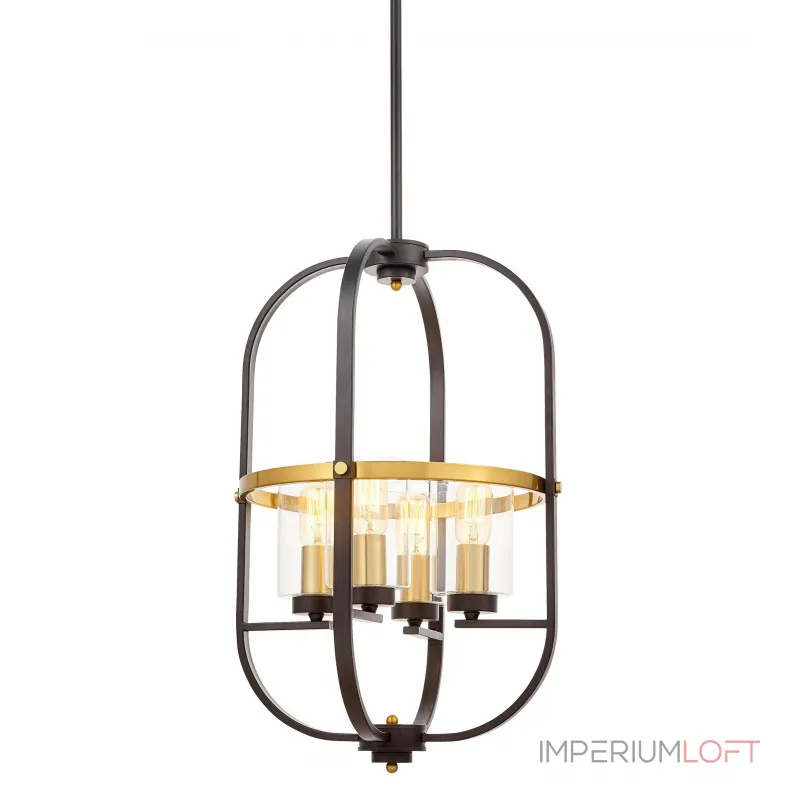 Подвесной светильник Lumina Deco Monterey LDP 1141-4 BK+MD