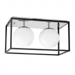 Потолочный светильник Lumina Deco Maldini LDC 8060-2 CHR+BK от ImperiumLoft