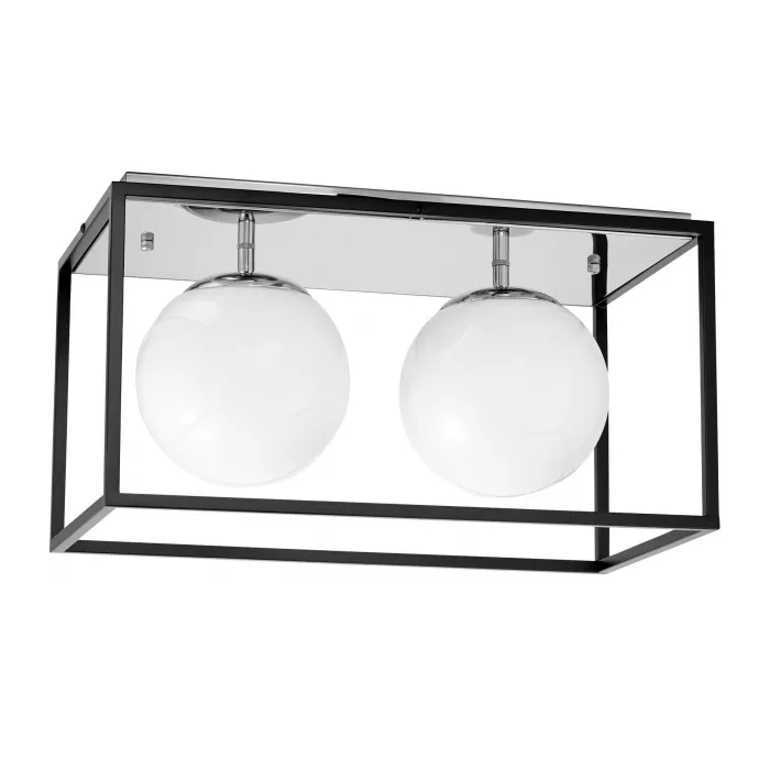 Потолочный светильник Lumina Deco Maldini LDC 8060-2 CHR+BK от ImperiumLoft