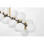 Подвесной светильник Lumina Deco Marsiada LDP 6033-24 BK+GD от ImperiumLoft