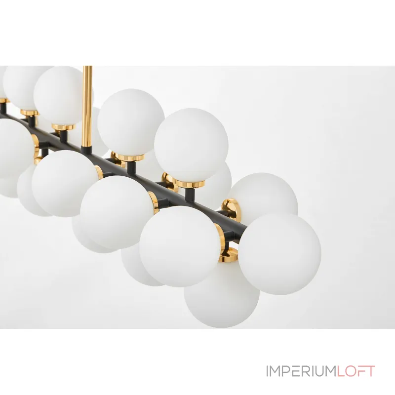 Люстра на штанге Lumina Deco Marsiada LDP 6033-24 BK+GD Люстра на штанге Lumina Deco Marsiada LDP 6033-24 BK+GD