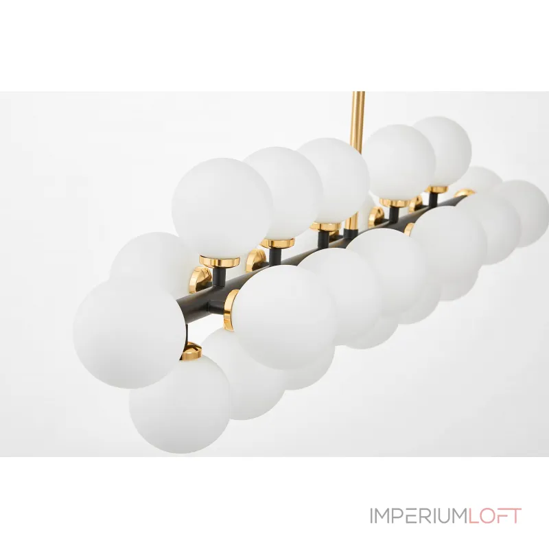 Люстра на штанге Lumina Deco Marsiada LDP 6033-24 BK+GD Люстра на штанге Lumina Deco Marsiada LDP 6033-24 BK+GD