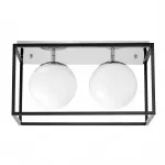 Потолочный светильник Lumina Deco Maldini LDC 8060-2 CHR+BK от ImperiumLoft
