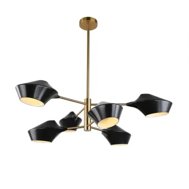 Подвесной светильник Lumina Deco Romina LDP 6037-6 BK+GD