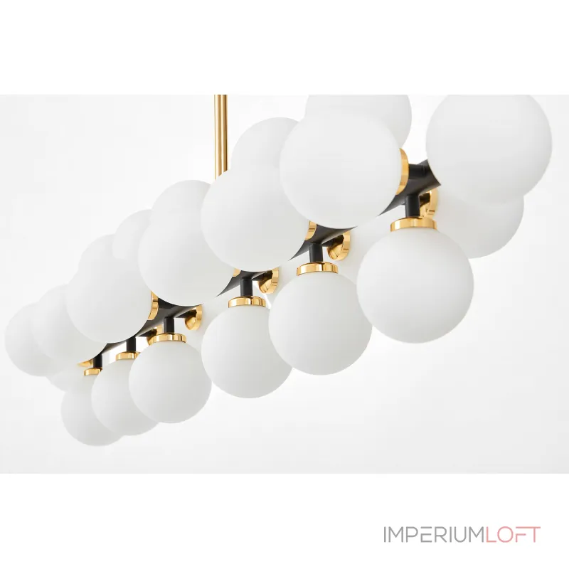 Люстра на штанге Lumina Deco Marsiada LDP 6033-24 BK+GD Люстра на штанге Lumina Deco Marsiada LDP 6033-24 BK+GD