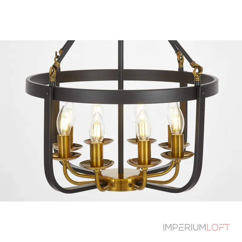 Подвесная люстра Lumina Deco Berling LDP 8024-8 BK+MD