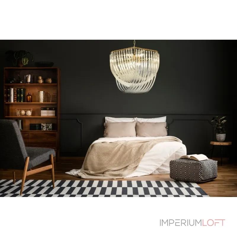 Подвесной светильник Lumina Deco Weddini LDP 6001-600 GD+CL Подвесной светильник Lumina Deco Weddini LDP 6001-600 GD+CL