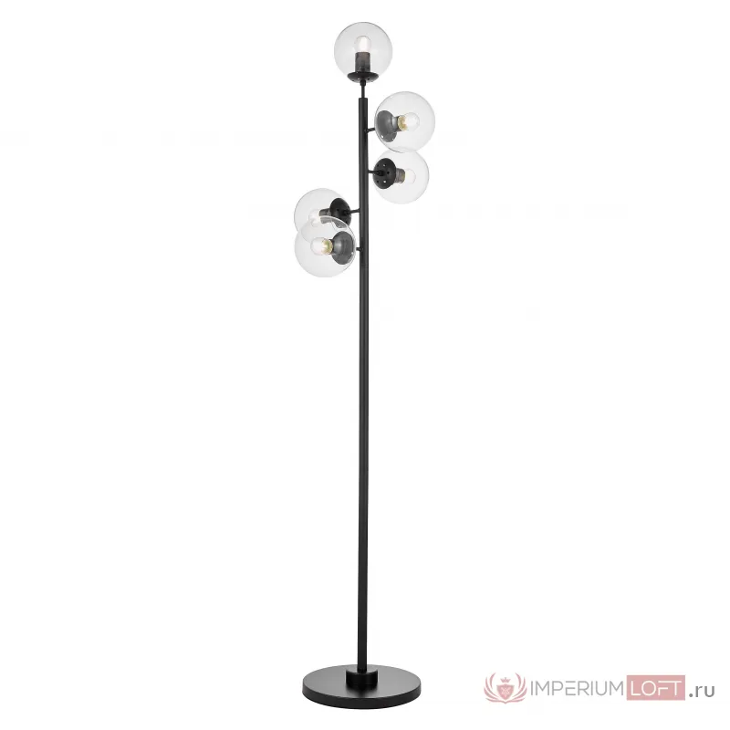 Торшер Lumina Deco Ceredo LDF 6034-5 BK от ImperiumLoft