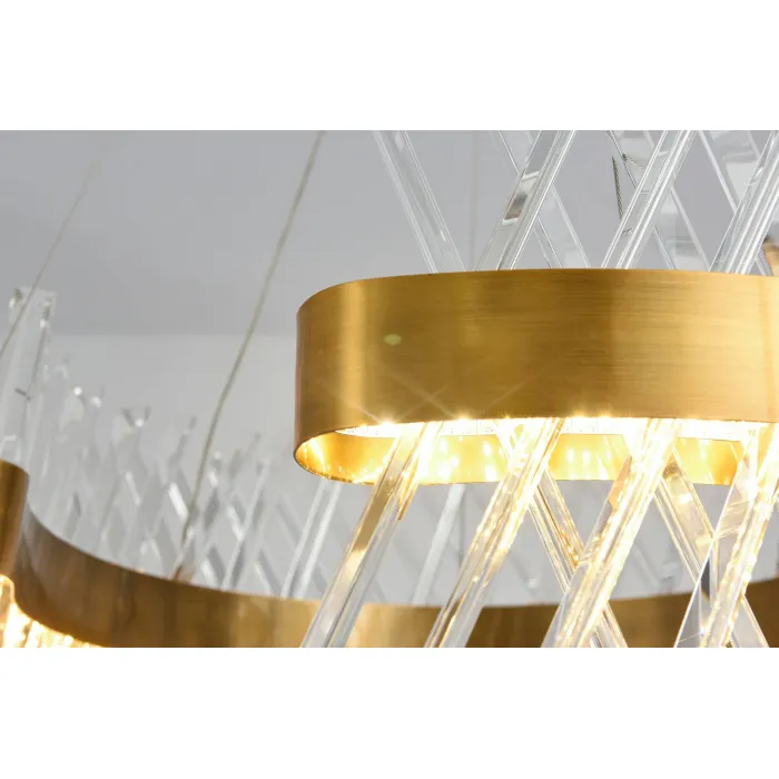Подвесная люстра Lumina Deco Ringletti LDP 8016-800 MD от ImperiumLoft