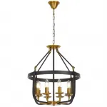 Подвесная люстра Lumina Deco Berling LDP 8024-8 BK+MD