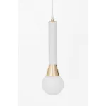 Подвесной светильник Lumina Deco Folino LDP 7012-1B WT+GD