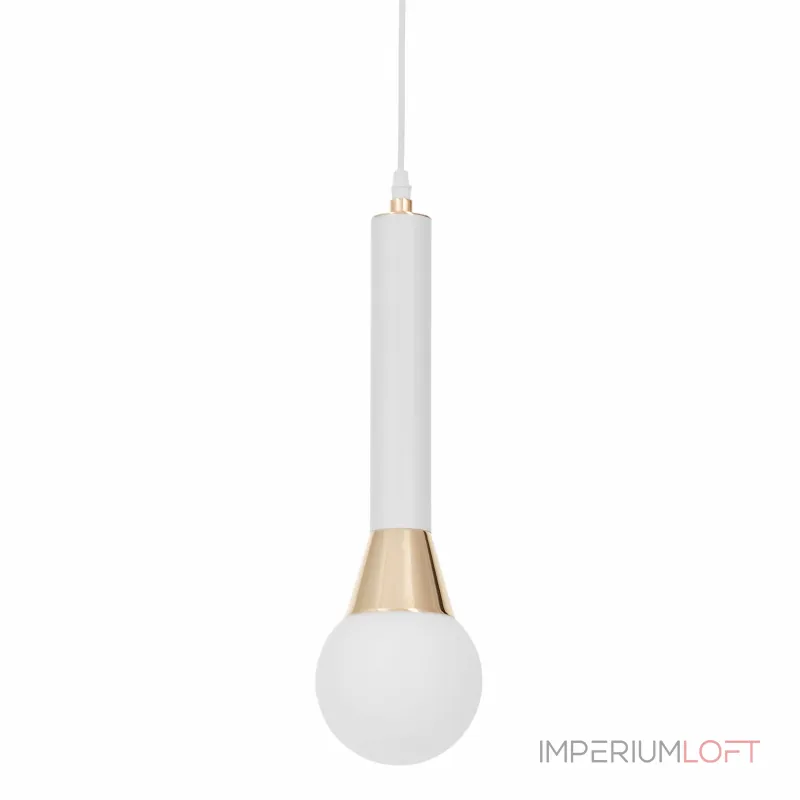 Подвесной светильник Lumina Deco Folino LDP 7012-1B WT+GD Подвесной светильник Lumina Deco Folino LDP 7012-1B WT+GD