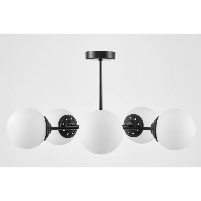 Подвесной светильник Lumina Deco Fino TP 2003-5 BK от ImperiumLoft