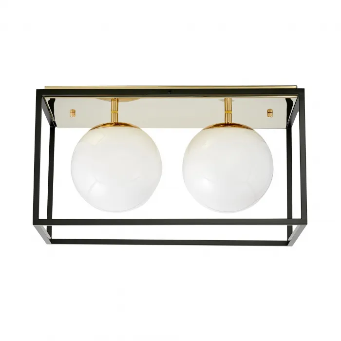 Потолочный светильник Lumina Deco Maldini LDC 8060-2 F.GD+BK от ImperiumLoft