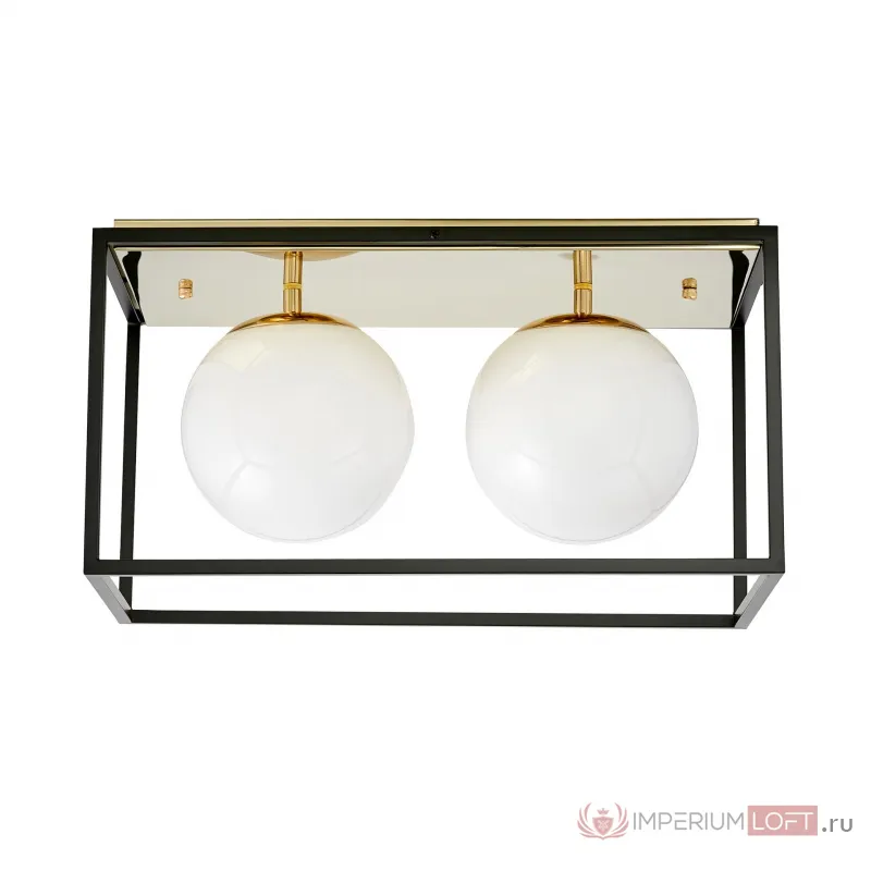 Потолочный светильник Lumina Deco Maldini LDC 8060-2 F.GD+BK от ImperiumLoft