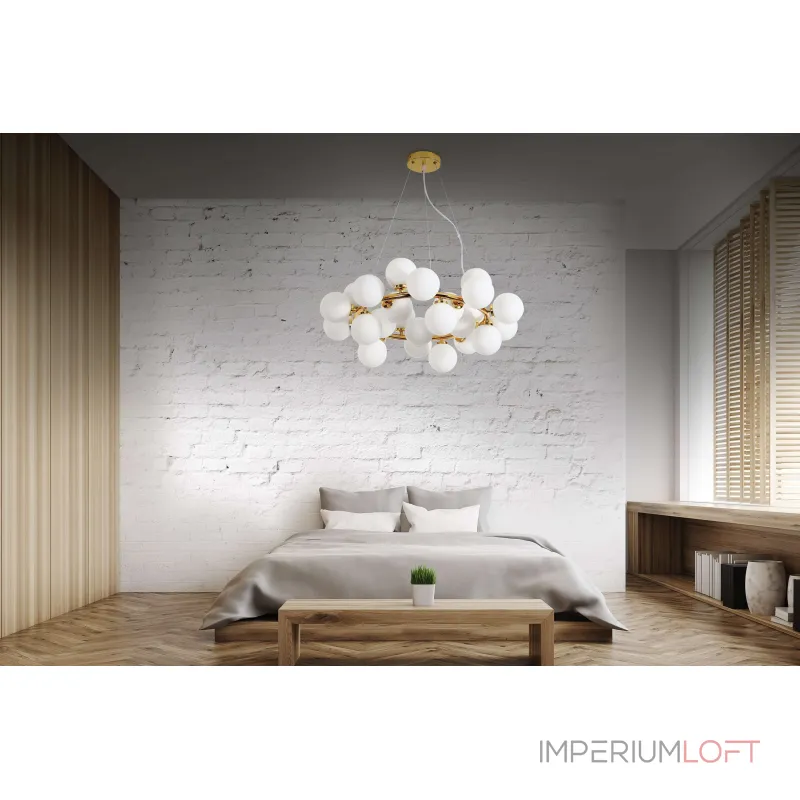 Подвесная люстра Lumina Deco Marsiada LDP 6033-25 GD