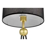 Настольная лампа Lumina Deco Belforte LDT 5527 GD+BK