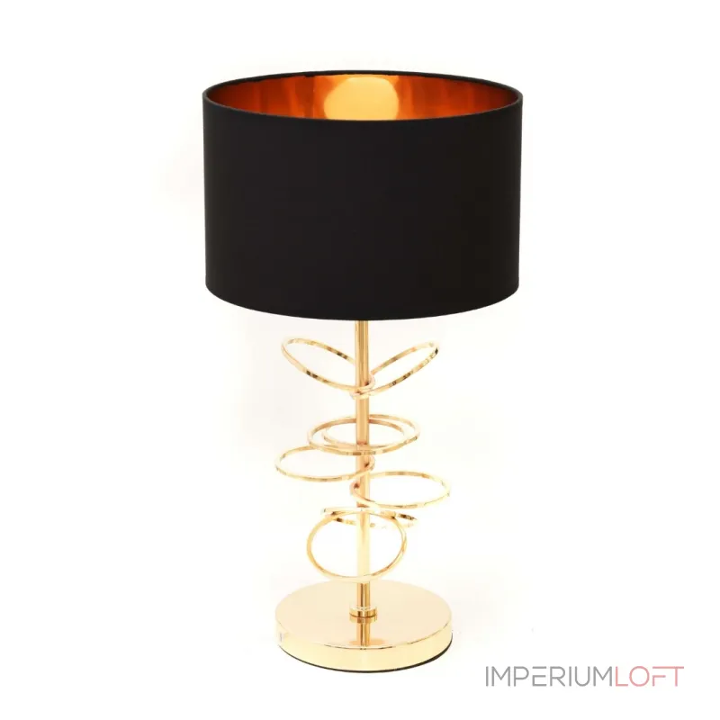 Настольная лампа Lumina Deco Milari LDT 5530 F.GD+BK