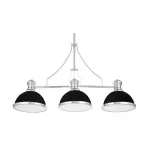 Подвесной светильник Lumina Deco Ettore LDP 710-3 BK+CHR