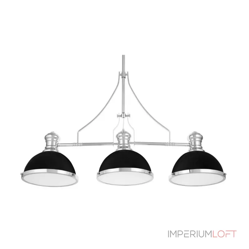 Подвесной светильник Lumina Deco Ettore LDP 710-3 BK+CHR