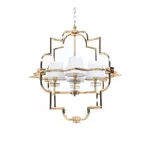 Подвесная люстра Lumina Deco Baltimore LDP 8020-4 GD+WT от ImperiumLoft