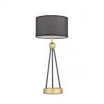 Настольная лампа Lumina Deco Belforte LDT 5527 GD+BK