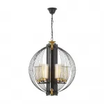 Подвесной светильник Lumina Deco Ponti LDP 1245-5 BK+MD от ImperiumLoft