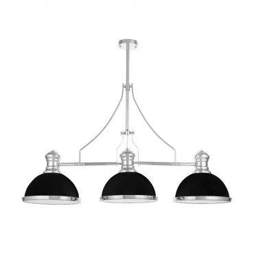 Подвесной светильник Lumina Deco Ettore LDP 710-3 BK+CHR от ImperiumLoft