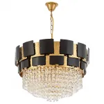Подвесной светильник Lumina Deco LDP 7045-600 BK+GD