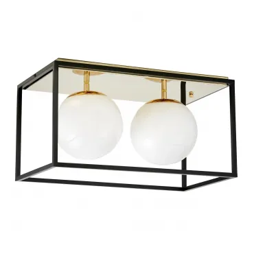 Потолочный светильник Lumina Deco Maldini LDC 8060-2 F.GD+BK