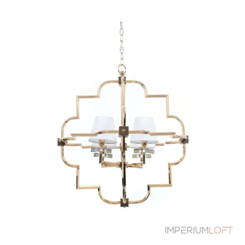 Подвесная люстра Lumina Deco Baltimore LDP 8020-4 GD+WT
