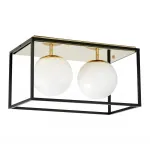 Потолочный светильник Lumina Deco Maldini LDC 8060-2 F.GD+BK от ImperiumLoft