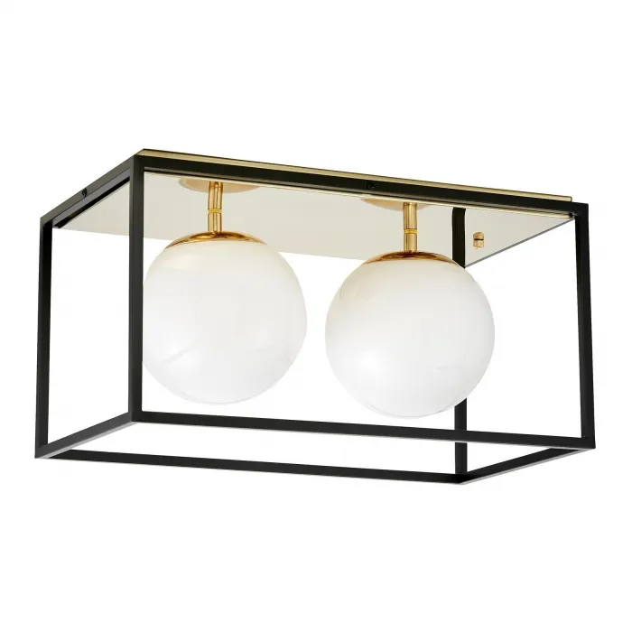 Потолочный светильник Lumina Deco Maldini LDC 8060-2 F.GD+BK от ImperiumLoft