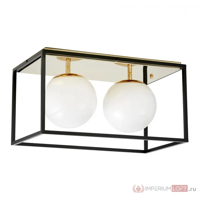 Потолочный светильник Lumina Deco Maldini LDC 8060-2 F.GD+BK от ImperiumLoft