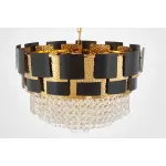 Подвесной светильник Lumina Deco LDP 7045-600 BK+GD