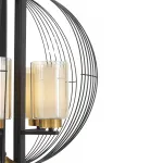 Подвесной светильник Lumina Deco Ponti LDP 1245-5 BK+MD от ImperiumLoft