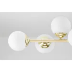 Люстра на штанге LuminaDeco Fino TP 2005-8 GD