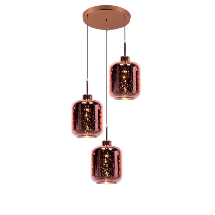 Подвесной светильник Lumina Deco Alacosmo LDP 6811-3 RD R.GD от ImperiumLoft