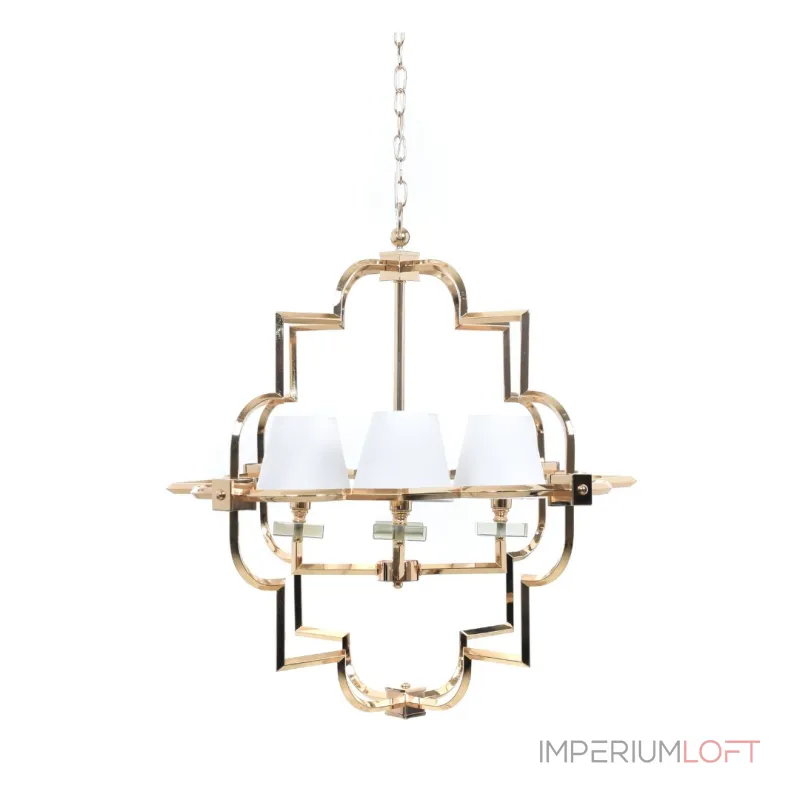 Подвесная люстра Lumina Deco Baltimore LDP 8020-4 GD+WT