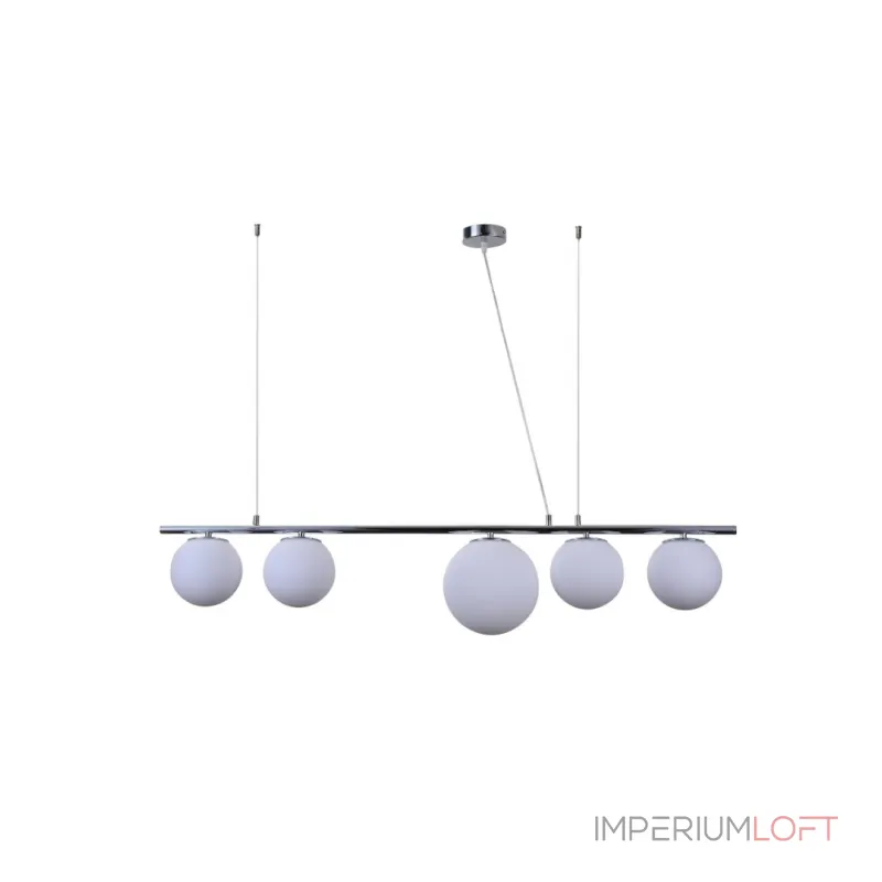 Подвесной светильник Lumina Deco Baristica LDP 6012-5 CHR+WT