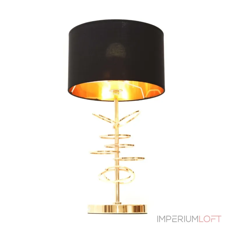 Настольная лампа Lumina Deco Milari LDT 5530 F.GD+BK